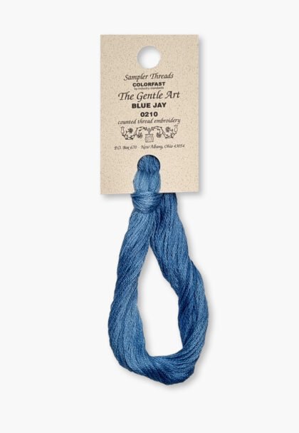 Gentle Art Sampler – Blue Jay 0210B – 10 yd – 100% Hand-Dyed Cotton