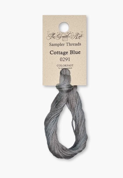 Gentle Art Sampler – Cottage Blue 0291B – 10 yd – 100% Hand-Dyed Cotton