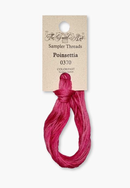 Gentle Art Sampler – Poinsettia 0370B – 10 yd – 100% Hand-Dyed Cotton