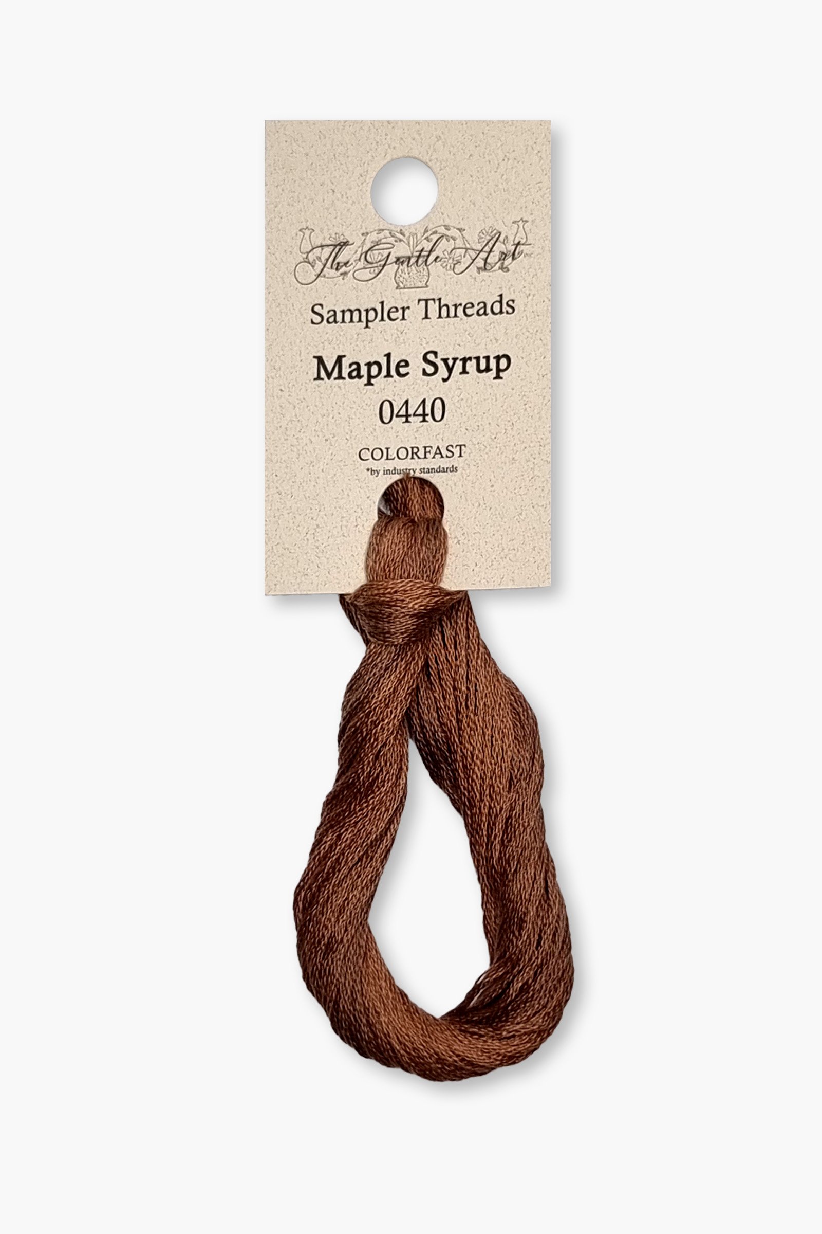 Gentle Art Sampler – Maple Syrup 0440B – 10 yd – 100% Hand-Dyed Cotton