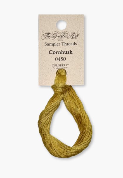 Gentle Art Sampler – Cornhusk 0450B – 10 yd – 100% Hand-Dyed Cotton