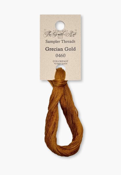 Gentle Art Sampler – Grecian Gold 0460B – 10 yd – 100% Hand-Dyed Cotton