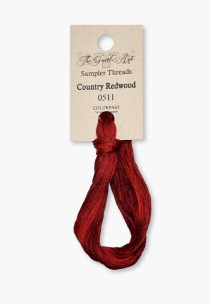 Gentle Art Sampler – Country Redwood 0511B – 10 yd – 100% Hand-Dyed Cotton