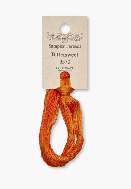 Gentle Art Sampler – Bittersweet 0570B – 10 yd – 100% Hand-Dyed Cotton