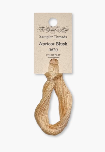 Gentle Art Sampler – Apricot Blush 0620B – 10 yd – 100% Hand-Dyed Cotton