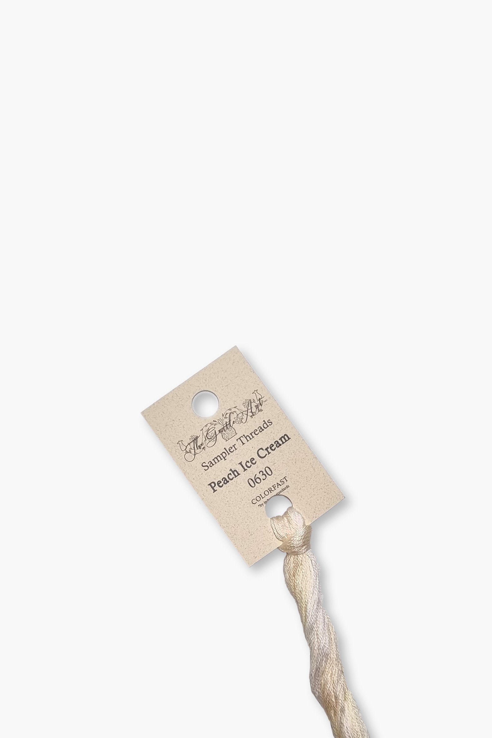 Gentle Art Sampler – Peach Ice Cream 0630B – 10 yd – 100% Hand-Dyed Cotton - Image 2