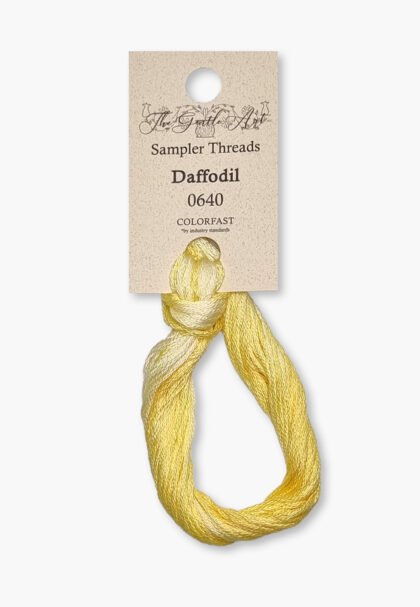 Gentle Art Sampler – Daffodil 0640B – 10 yd – 100% Hand-Dyed Cotton