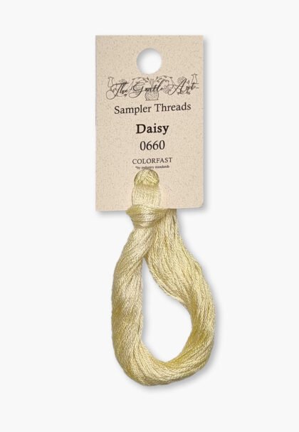 Gentle Art Sampler – Daisy 0660B – 10 yd – 100% Hand-Dyed Cotton