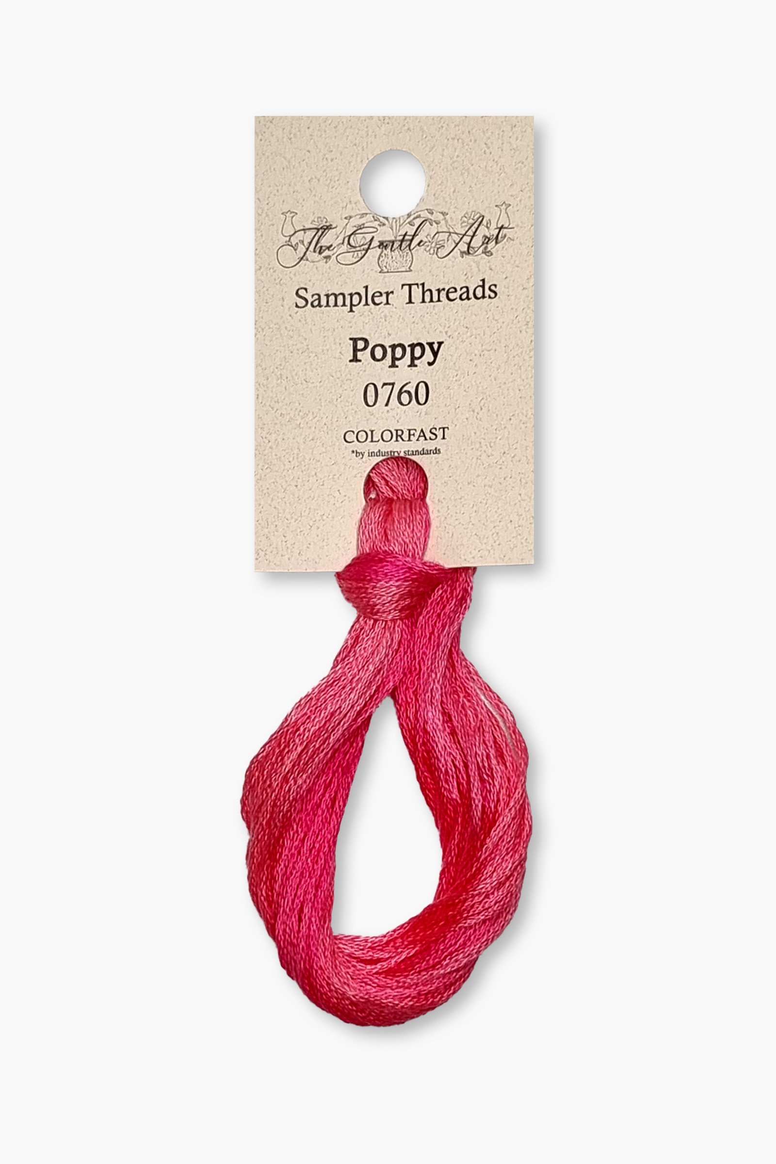 Gentle Art Sampler – Poppy 0760B – 10 yd – 100% Hand-Dyed Cotton