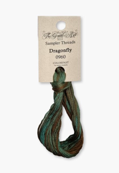 Gentle Art Sampler Threads – Dragonfly 0960B – 10 YD – 100% Hand-Dyed Cotton