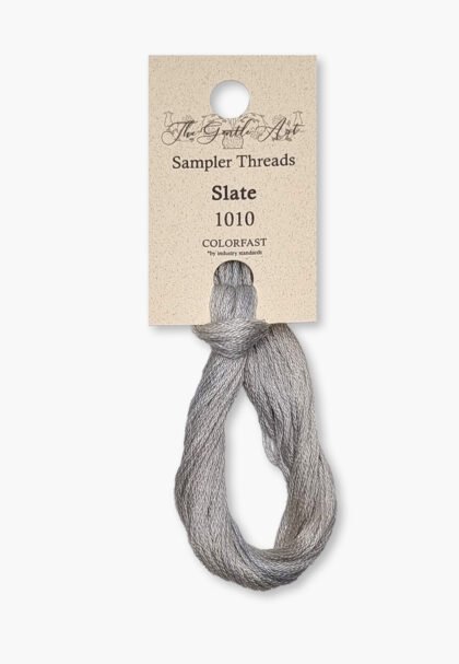 Gentle Art Sampler – Slate 1010B – 10 yd – 100% Hand-Dyed Cotton