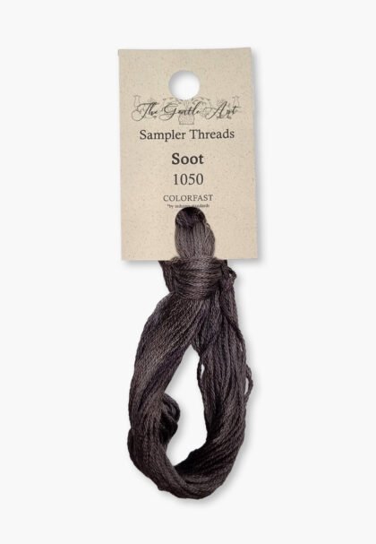 Gentle Art Sampler Threads – Soot 1050B – 10 YD – 100% Hand-Dyed Cotton