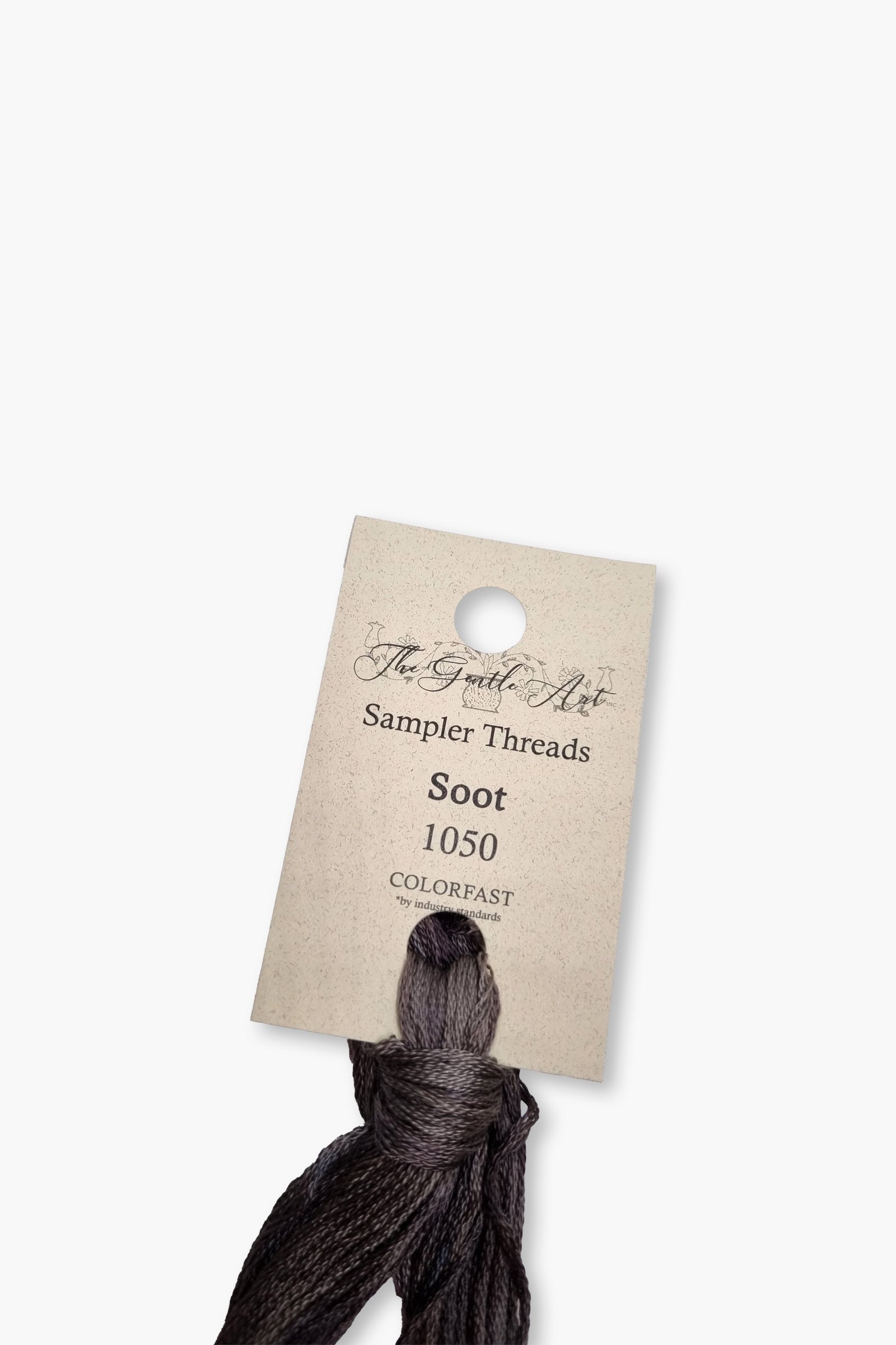 Gentle Art Sampler Threads – Soot 1050B – 10 YD – 100% Hand-Dyed Cotton - Image 2