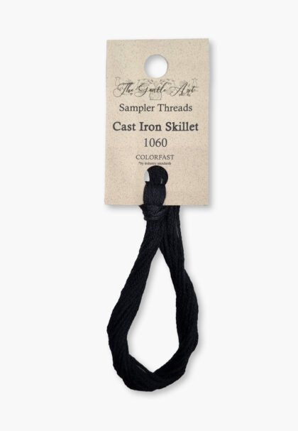 Gentle Art Sampler Threads – Cast Iron Skillet 1060B – 5 YD – 100% Hand-Dyed Cotton