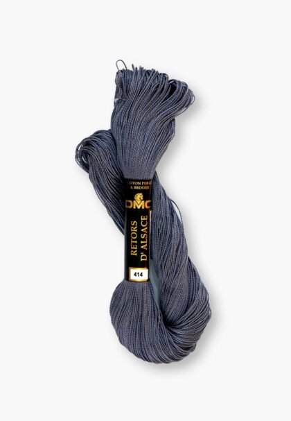 DMC Retors d’Alsace No. 8 – Color 414 – 100% Cotton – 20 g Thread Skein