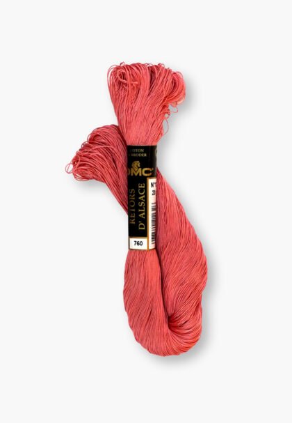 DMC Retors d’Alsace No. 12 – Color 760 – 100% Cotton – 20 g Thread Skein