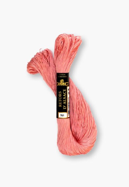 DMC Retors d’Alsace No. 12 – Color 761 – 100% Cotton – 20 g Thread Skein