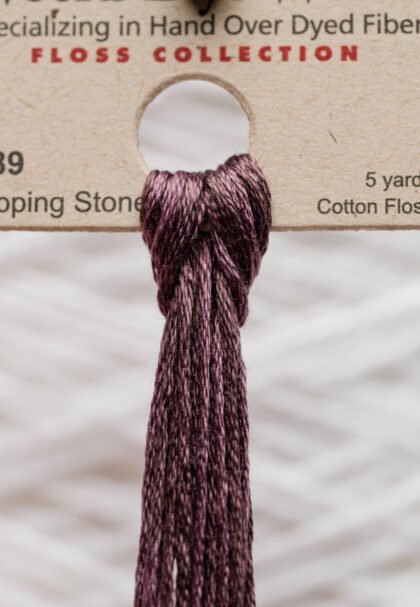 Weeks Dye Works Cotton Floss – 1289 Stepping Stone – 5 Yards, Hand-Dyed