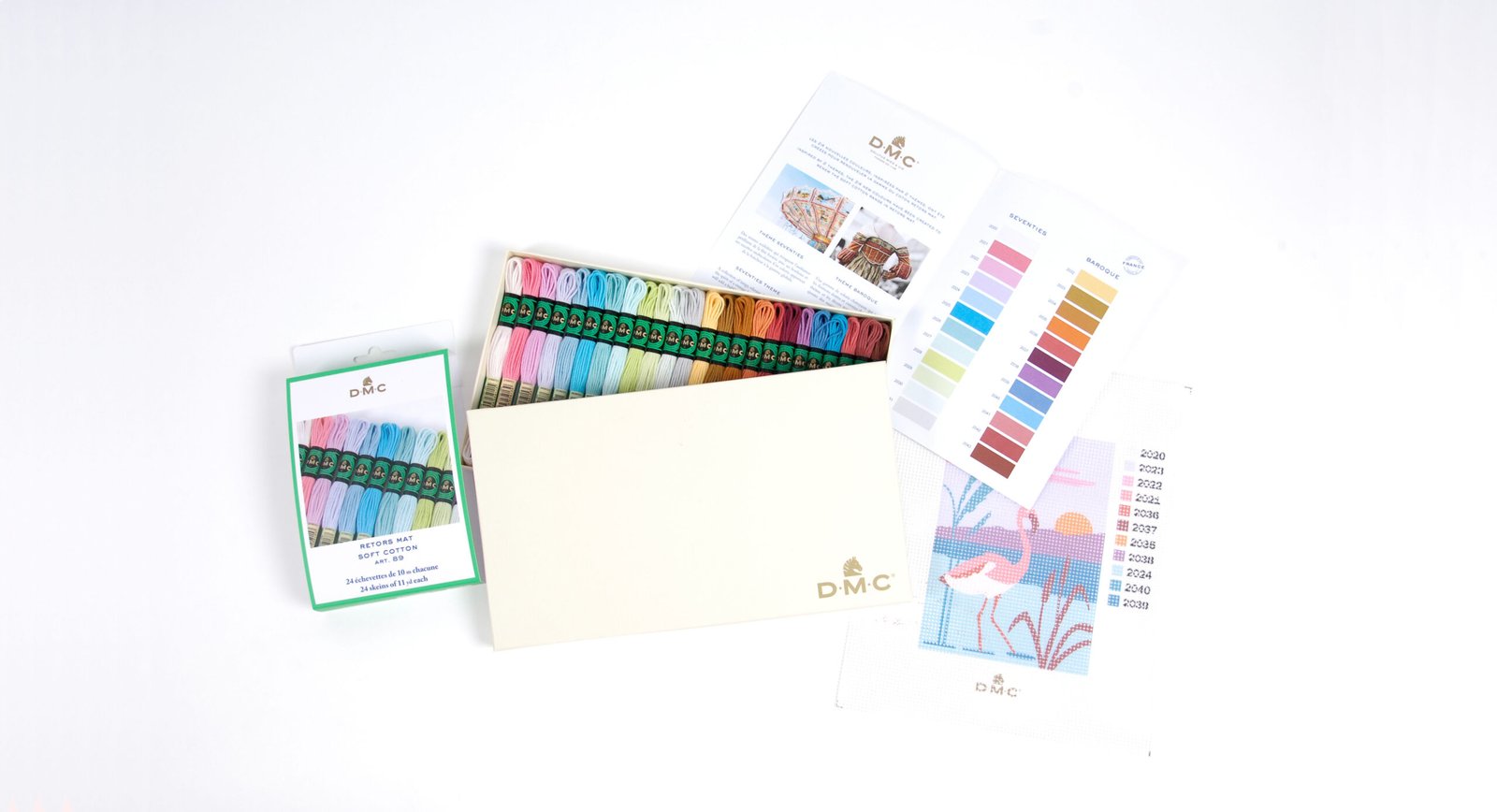 DMC Retors Mat – 24 Retro Colors – Cotton Embroidery – 10 m Skeins - Image 6