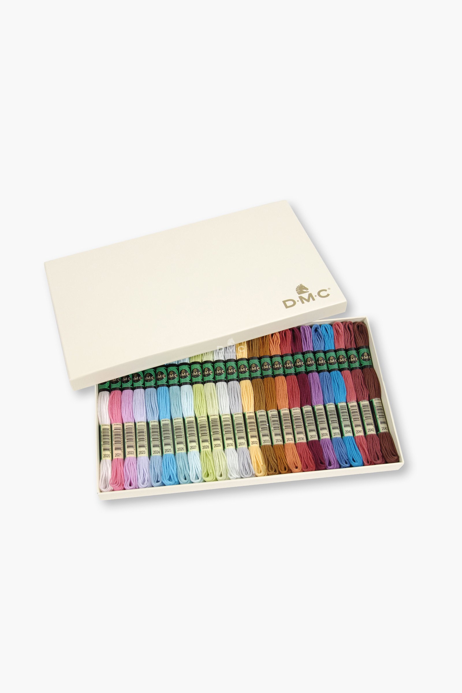 DMC Retors Mat – 24 Retro Colors – Cotton Embroidery – 10 m Skeins