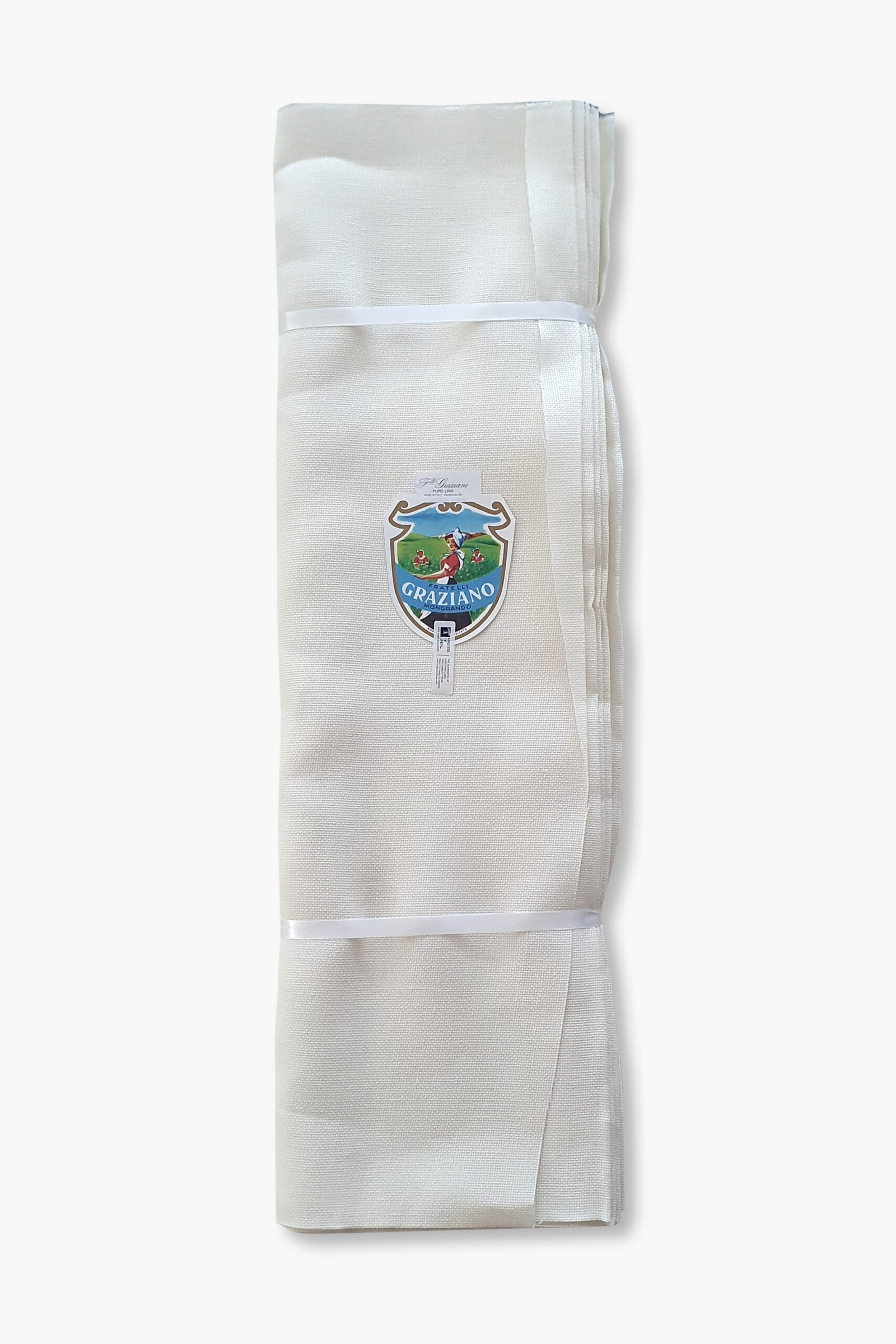 F.lli Graziano Emiane Linen – 28 Count, Crème – 180 cm Width - Image 2