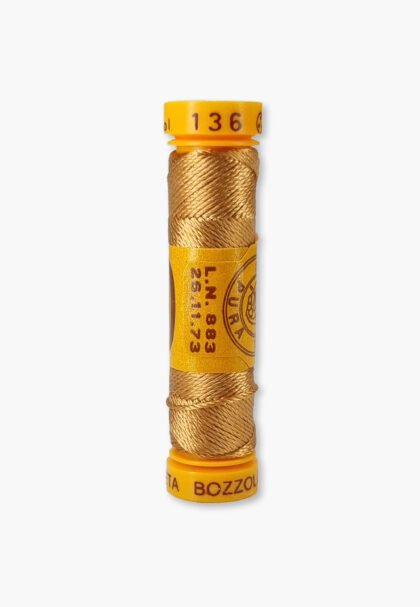 Bozzolo Reale Tre Stelle – Vintage Silk Thread – Color 136 – Size No. 24