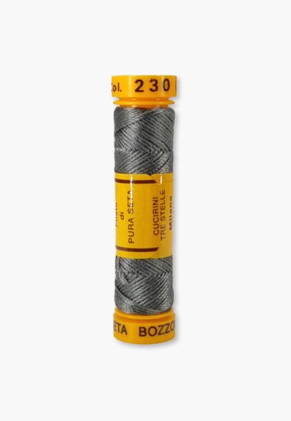 Bozzolo Reale Cucirini Tre Stelle Color 230 – 100% Silk Embroidery Thread – Size 24