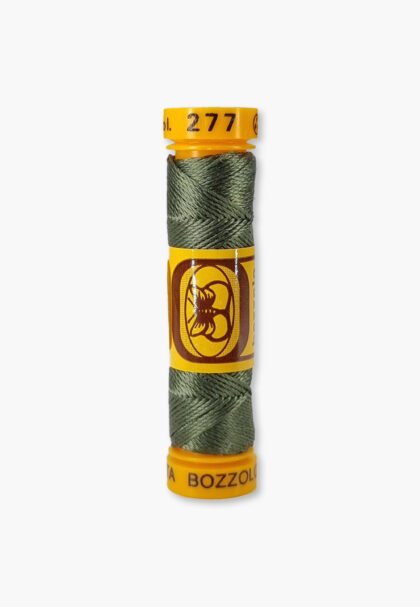 Bozzolo Reale Cucirini Tre Stelle Color 277 – 100% Silk Embroidery Thread – Size 24
