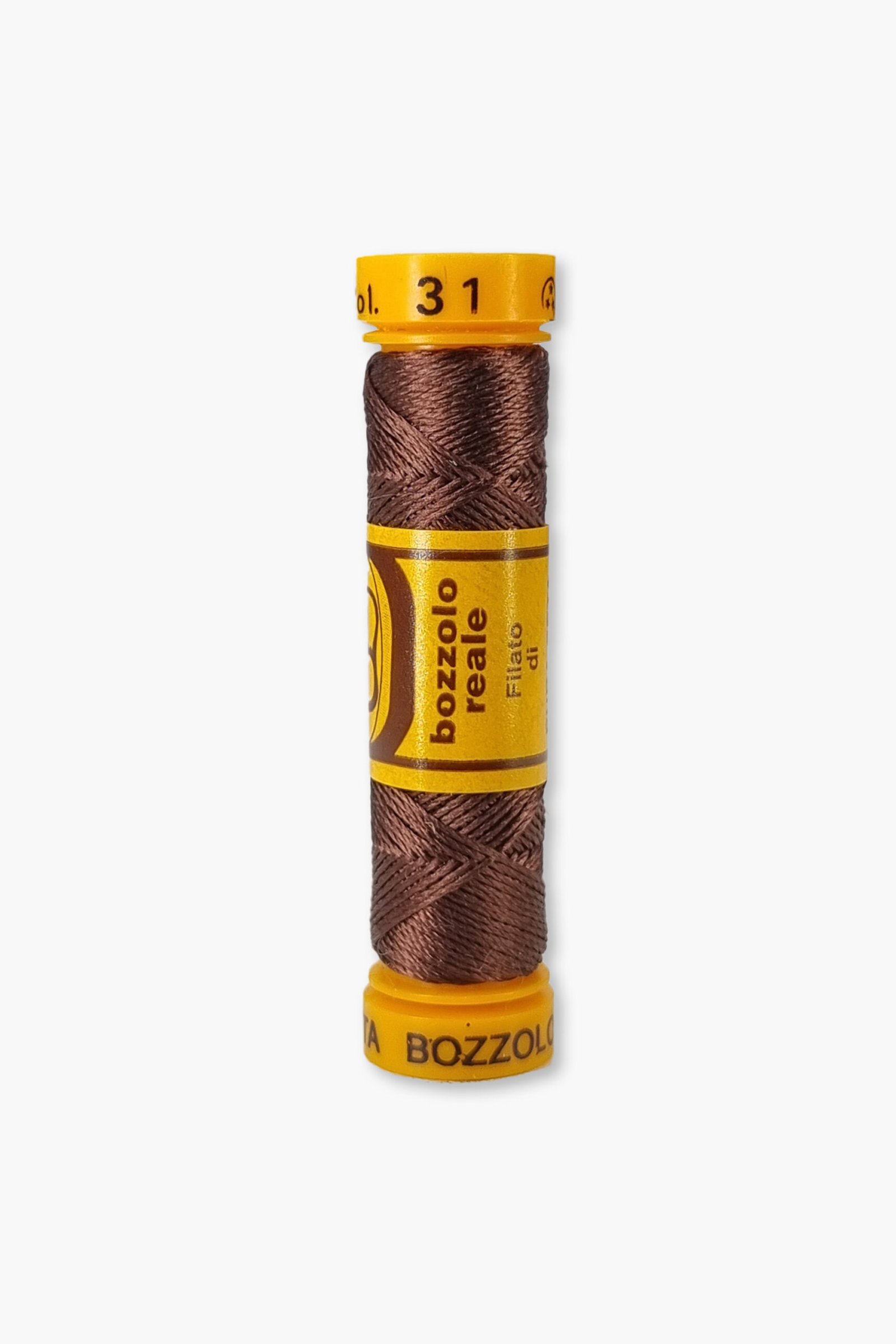 Bozzolo Reale Cucirini Tre Stelle Color 31 – 100% Silk Embroidery Thread – Size 24