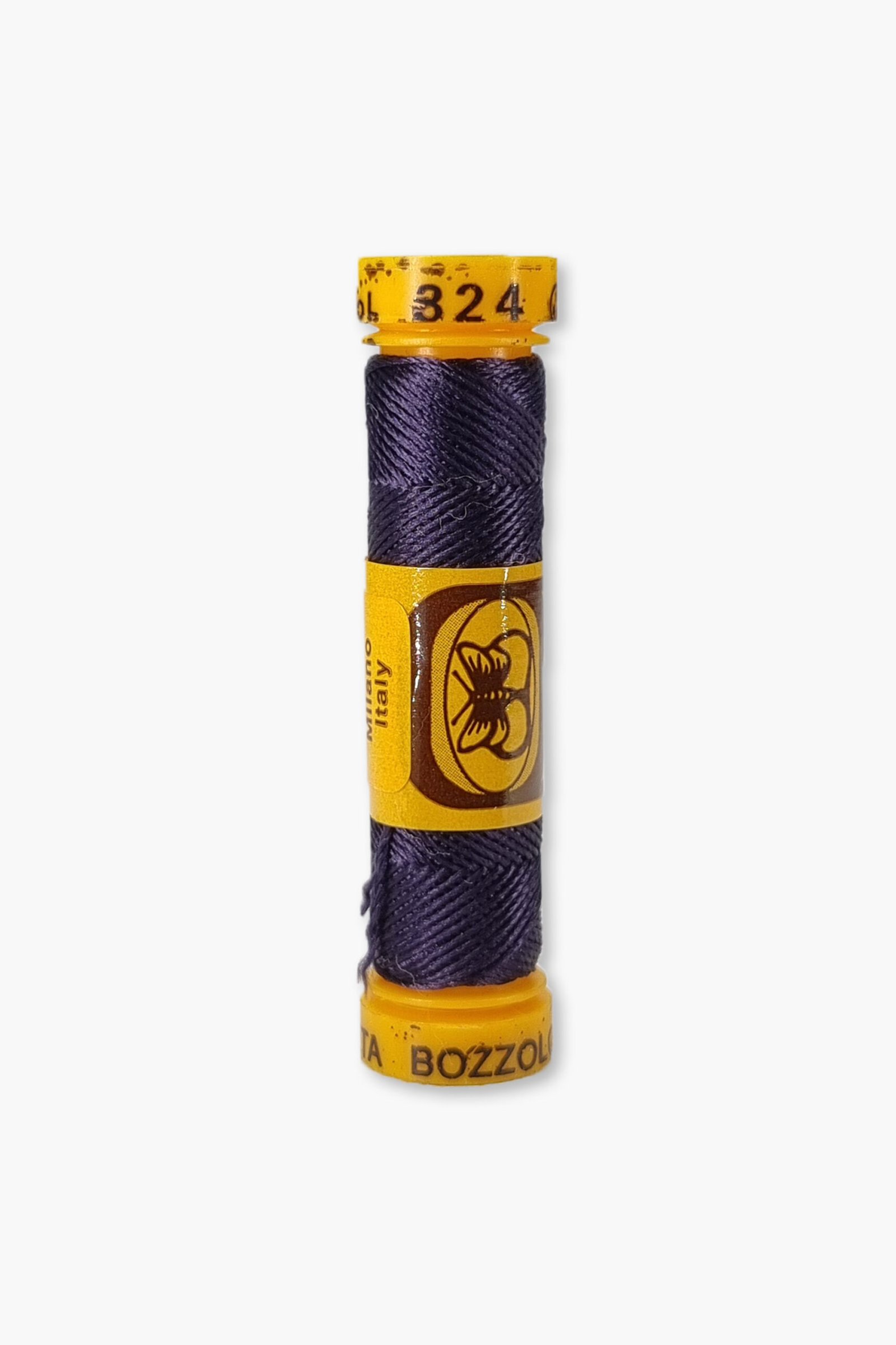 Bozzolo Reale Cucirini Tre Stelle Farbe 324 - 100% Seiden-Stickgarn - Größe 24