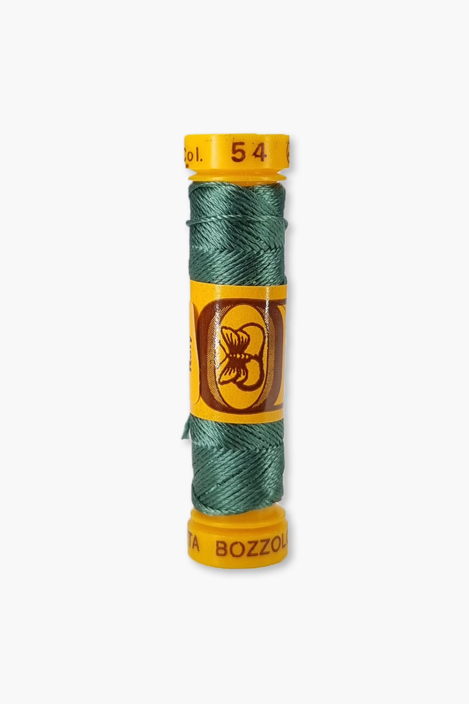 Bozzolo Reale Cucirini Tre Stelle Farbe 54 - 100% Seiden-Stickgarn - Größe 24