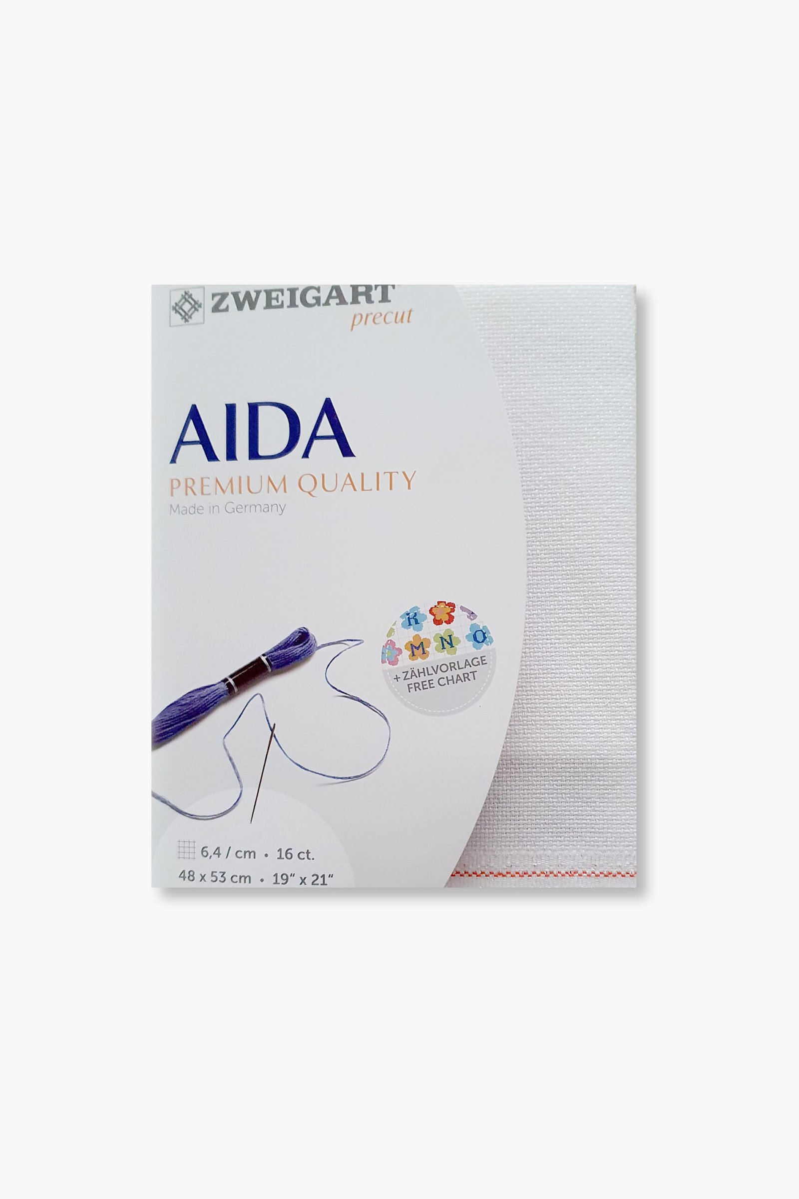 ZWEIGART Aida 3251 – Precut Cotton Aida Fabric 16 Count - Colour 11 - (48 × 53 cm) - Image 6