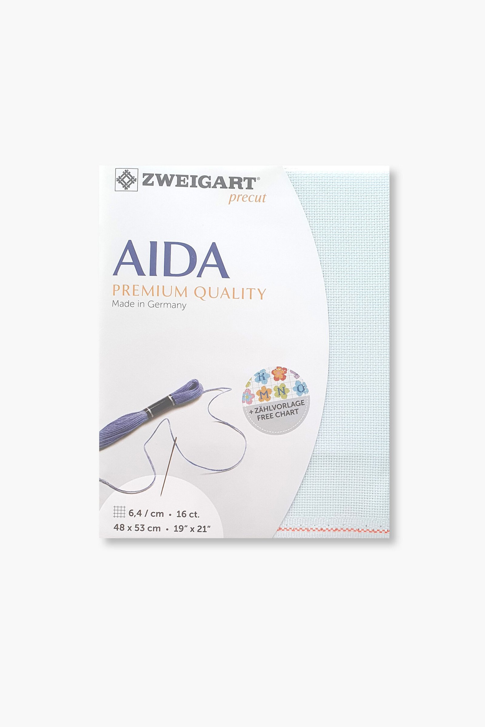 ZWEIGART Aida 3251– Precut Cotton Aida Fabric 16 Count - Colour 550 - (48 × 53 cm) - Image 6