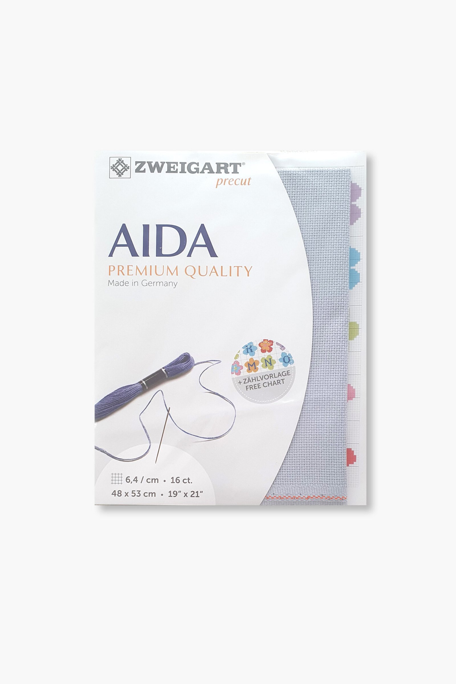 ZWEIGART Aida 3251– Precut Cotton Aida Fabric 16 Count - Colour 713 - (48 × 53 cm) - Image 6