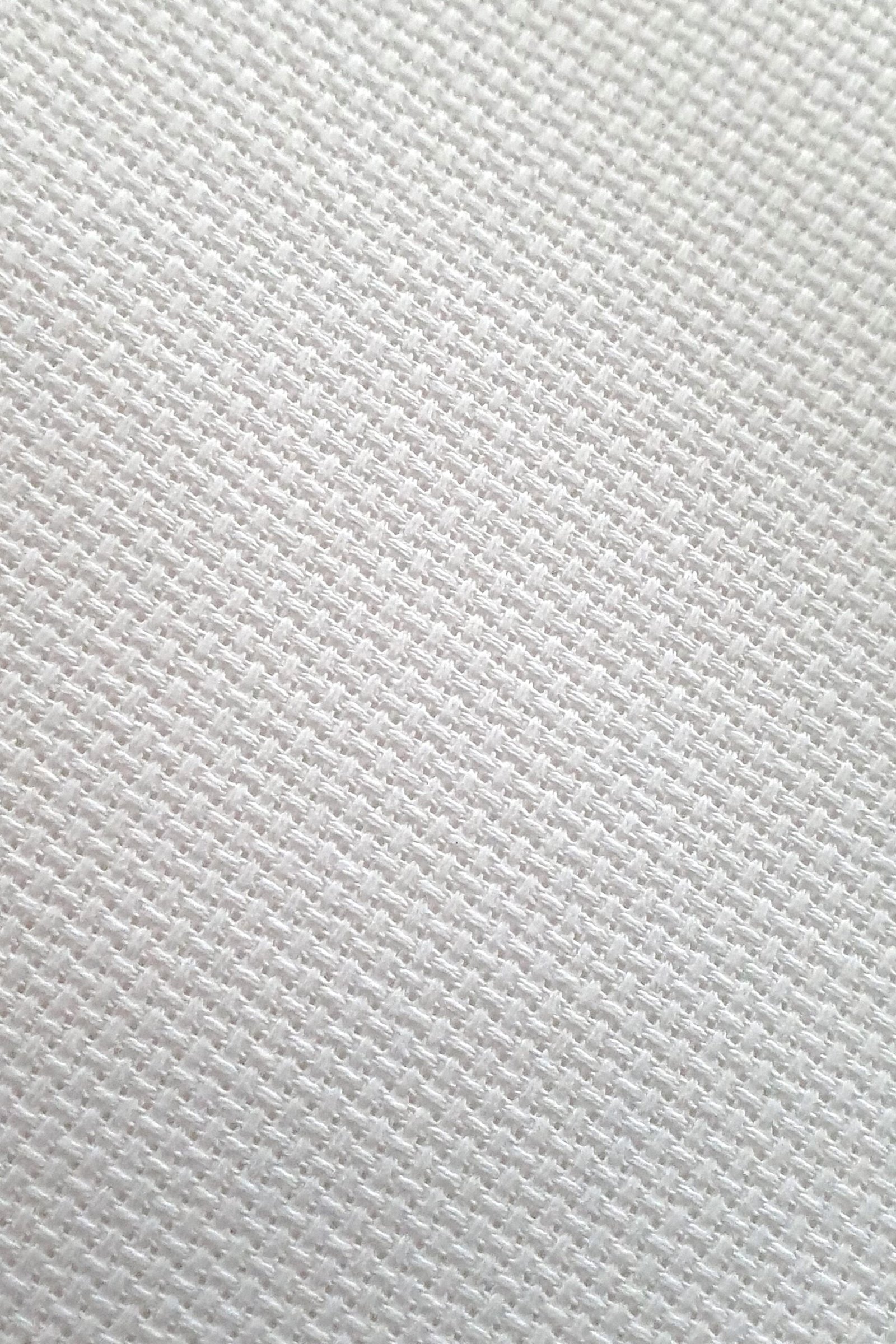 F.lli Graziano Etacinque Cotton Aida – 14 Count, White – 180 cm Width - Image 3