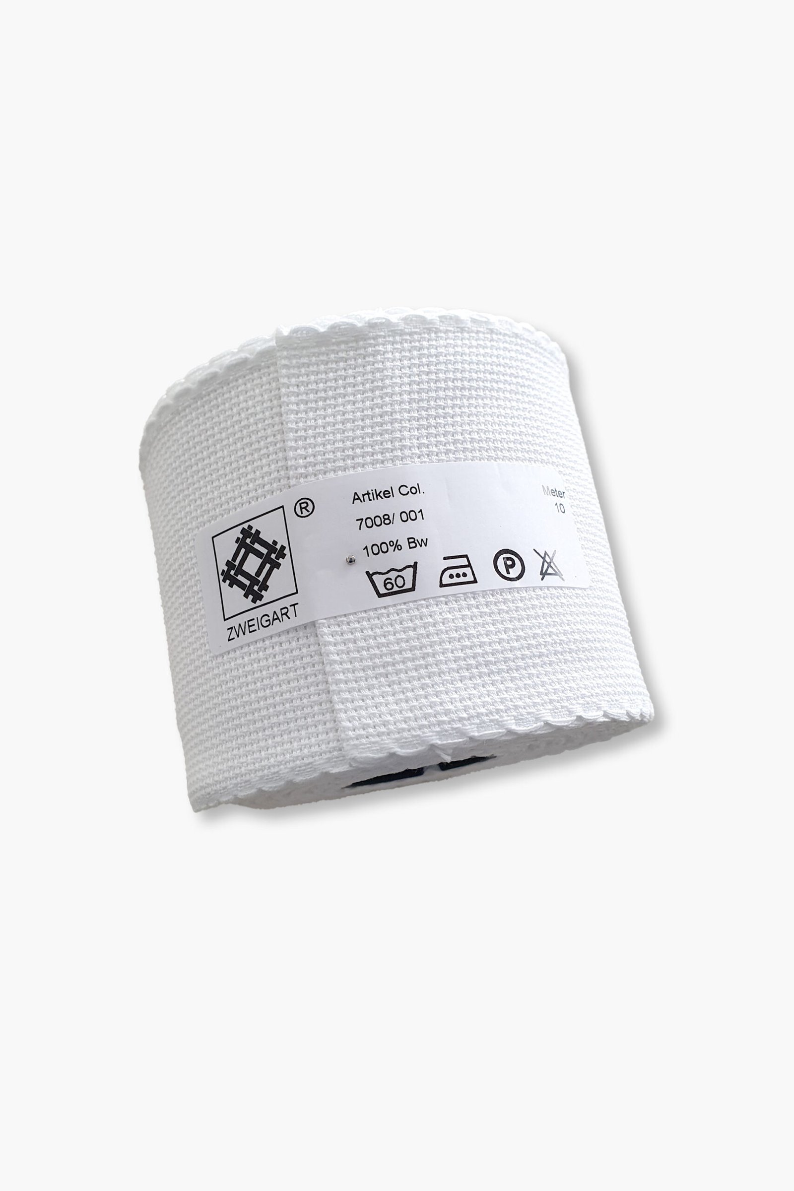 Fascia per punto croce ZWEIGART Aida 7008 – 8 cm di larghezza – Colore 001 – 42 punti - immagine 4