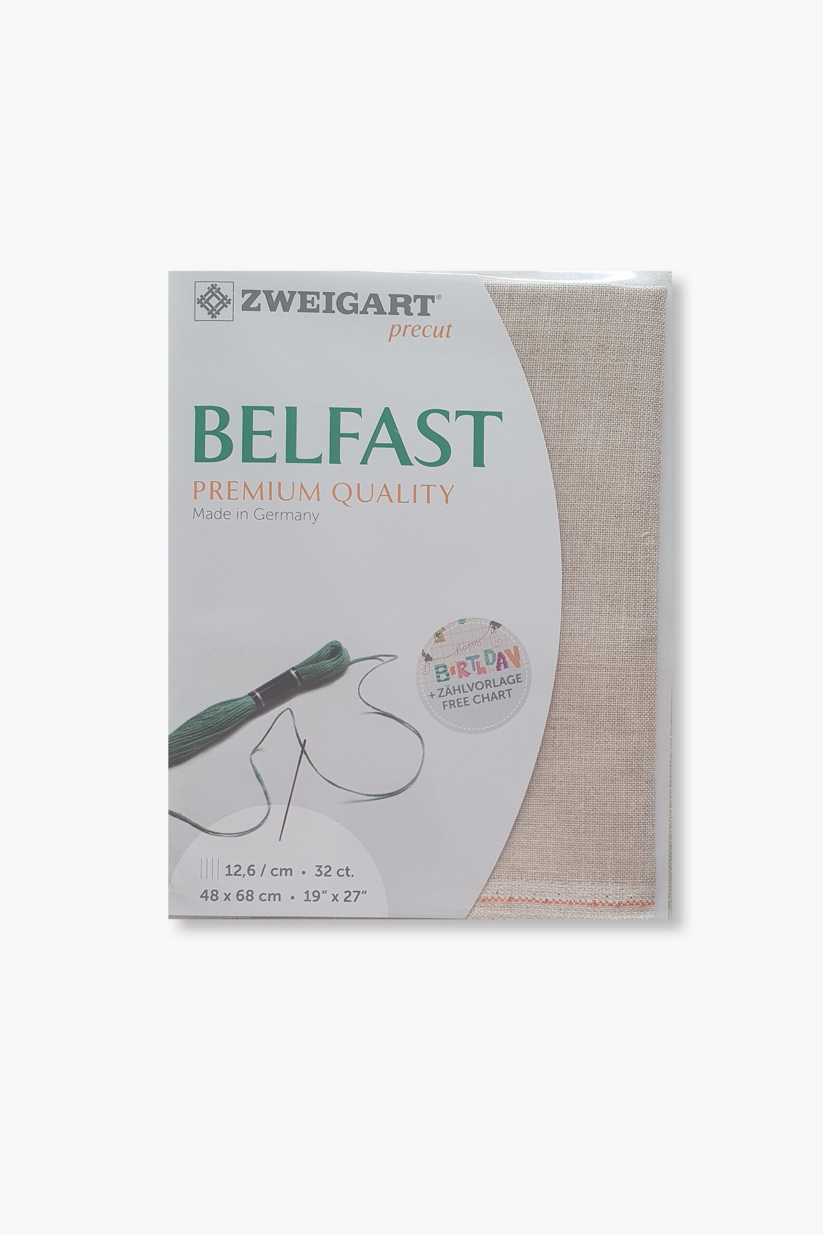 ZWEIGART Belfast 3609 – Precut Linen Fabric 32 Count - Colour 52 - (48 × 68 cm) - Image 6