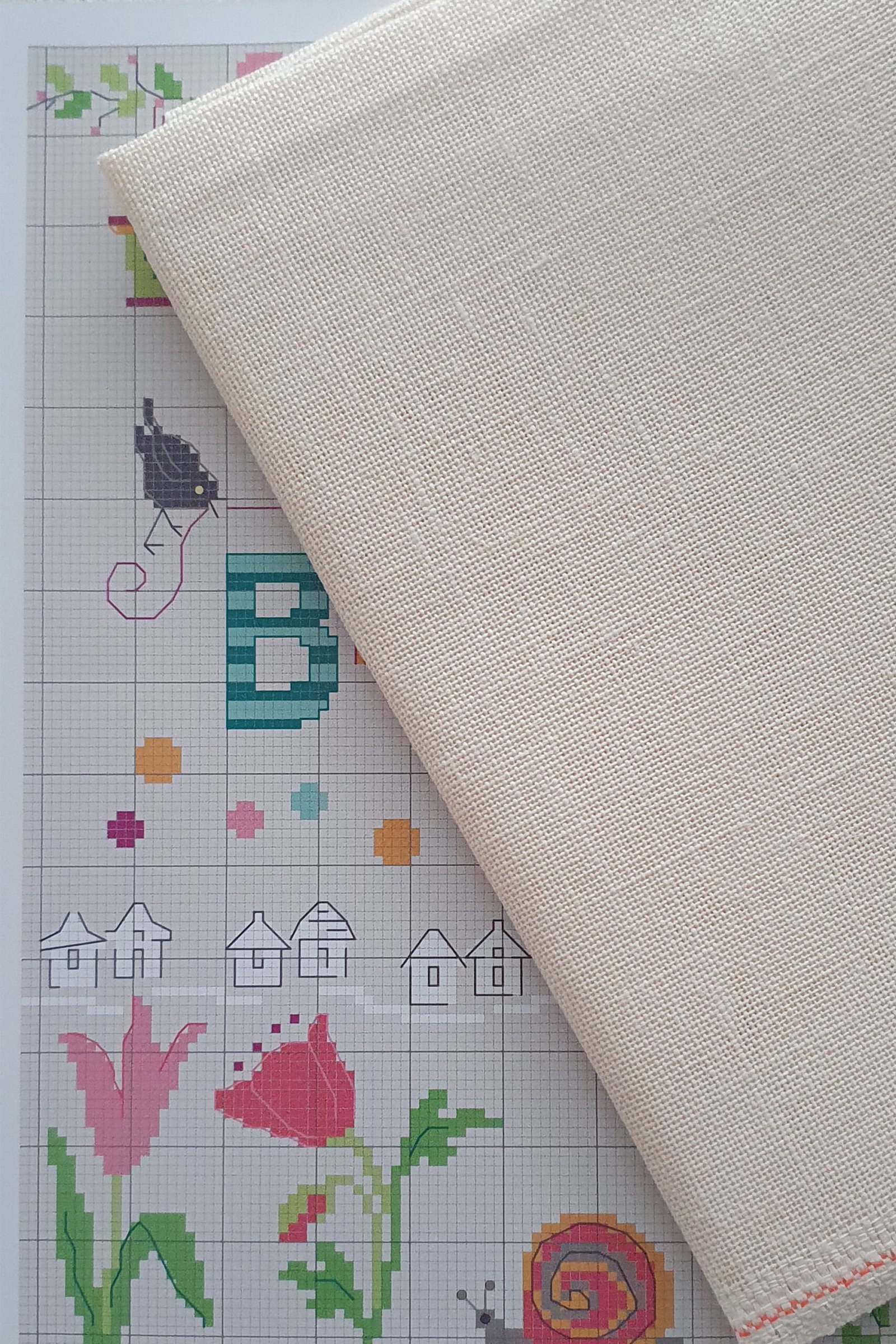 ZWEIGART Cashel 3281 – Precut Linen Fabric 28 Count - Colour 222 - (48 × 68 cm) - Image 5