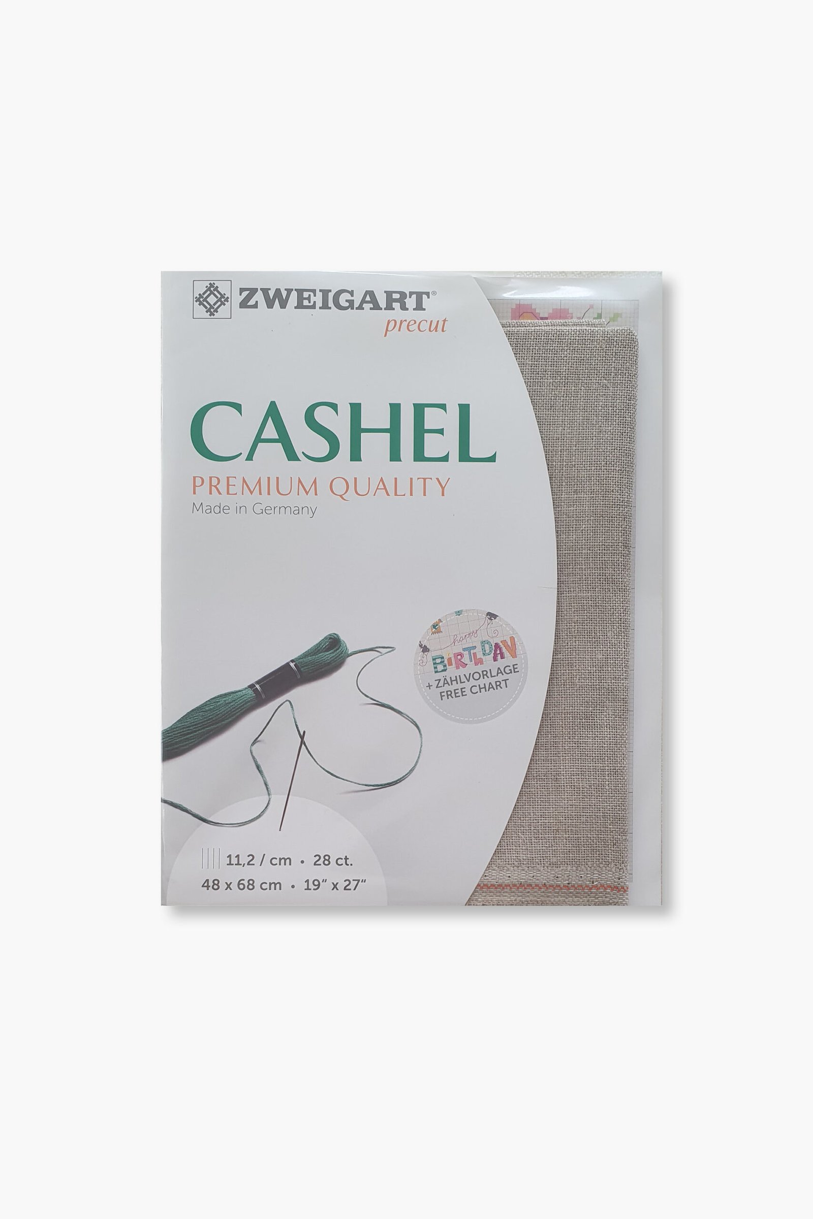 ZWEIGART Cashel 3281 – Precut Linen Fabric 28 Count - Colour 53 - (48 × 68 cm) - Image 6