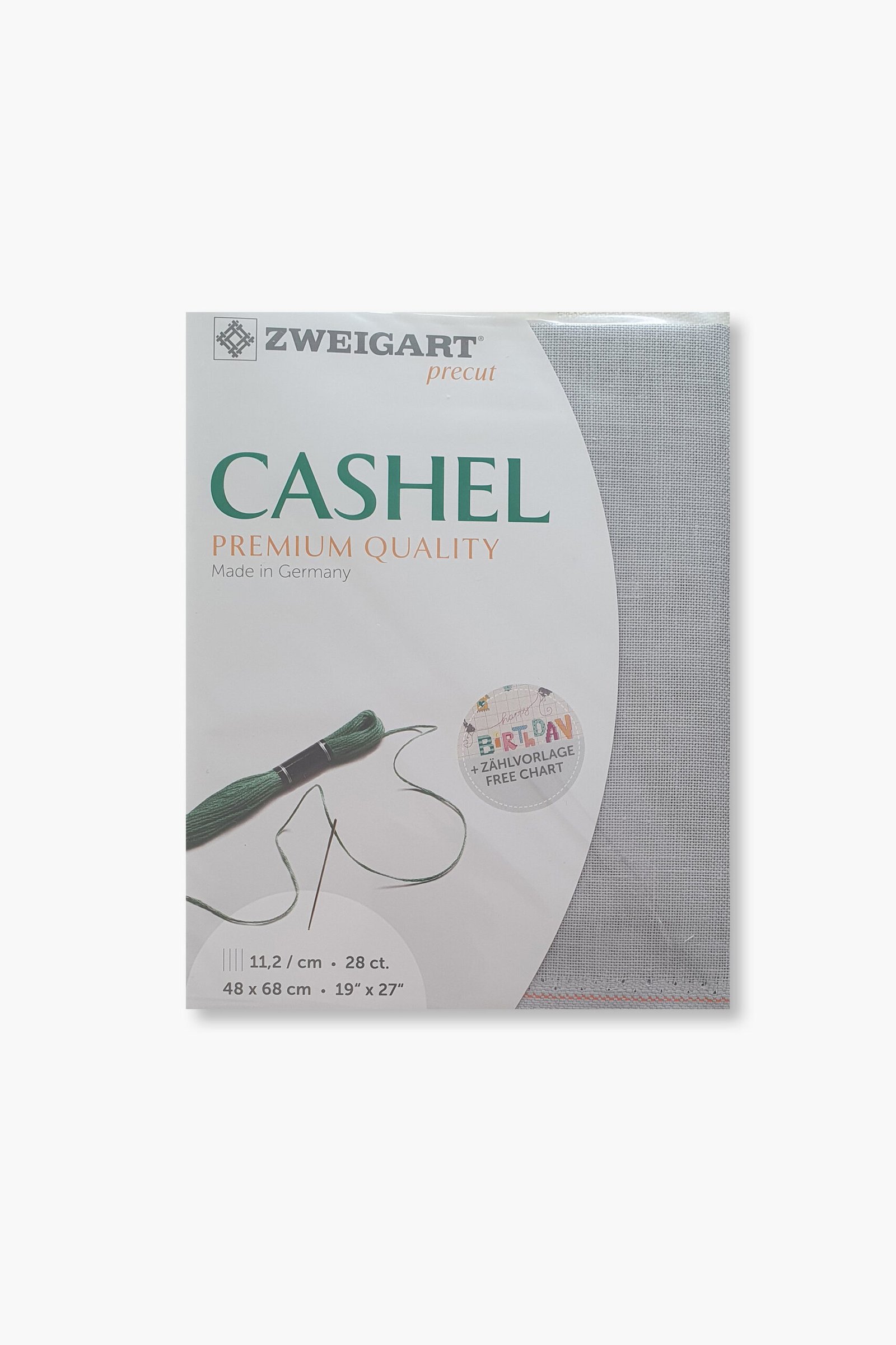 ZWEIGART Cashel 3281 – Precut Linen Fabric 28 Count - Colour 705- (48 × 68 cm) - Image 6