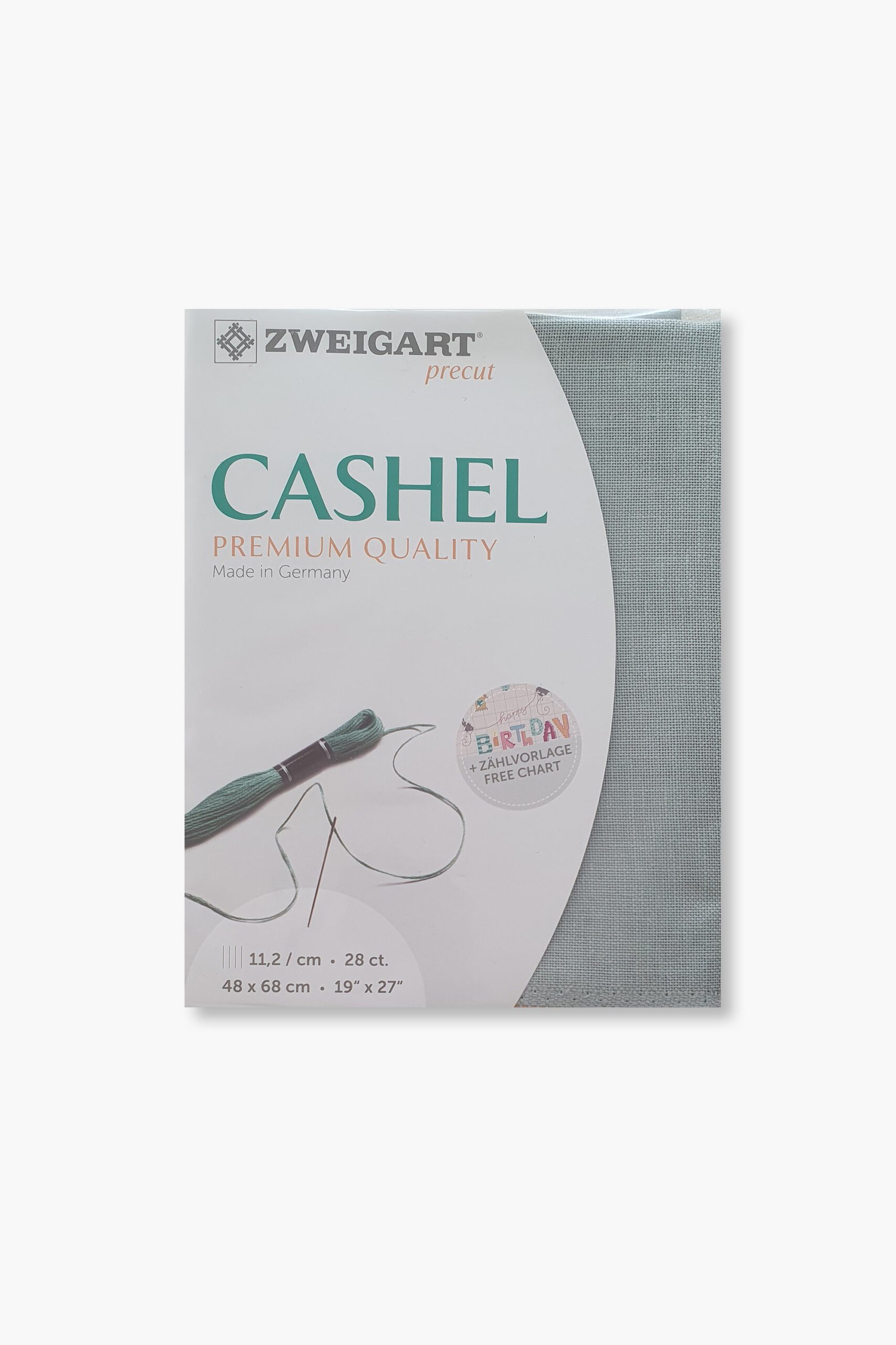 ZWEIGART Cashel 3281 – Precut Linen Fabric 28 Count - Colour 718 - (48 × 68 cm) - Image 6