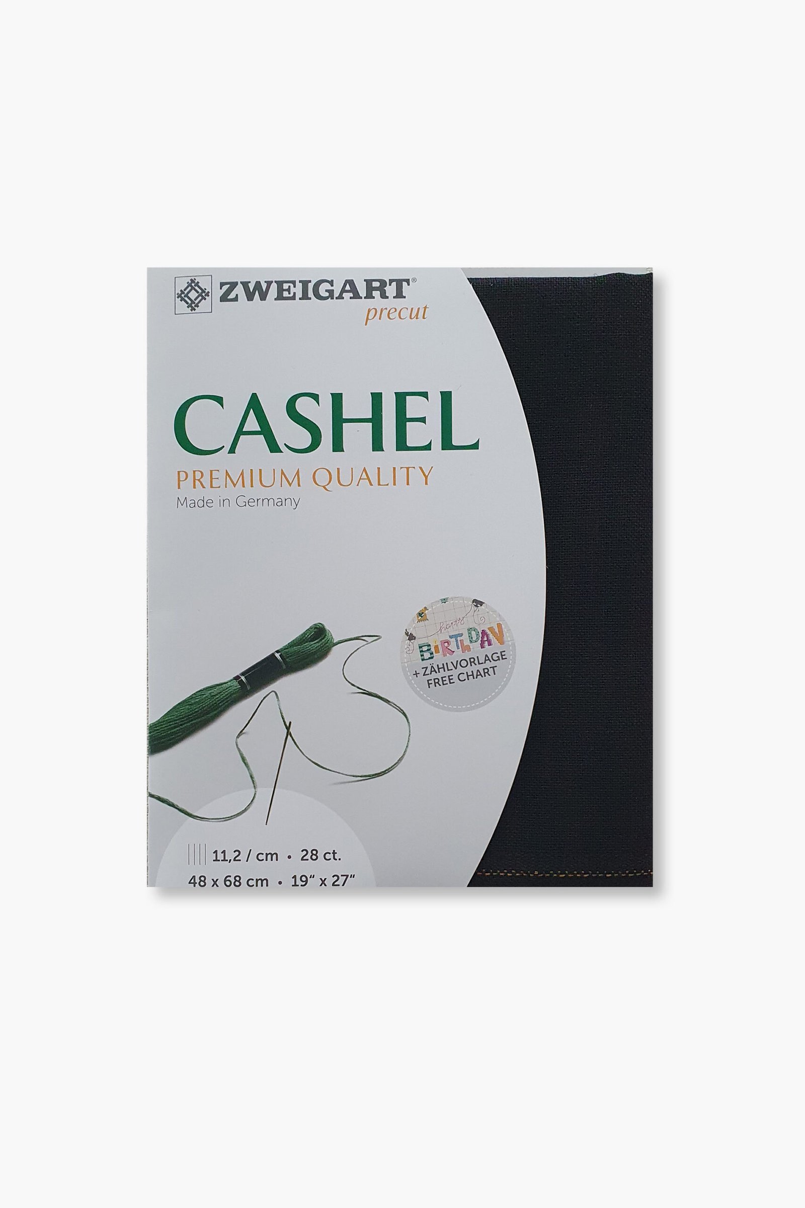 ZWEIGART Cashel 3281 – Precut Linen Fabric 28 Count - Colour 720 - (48 × 68 cm) - Image 2