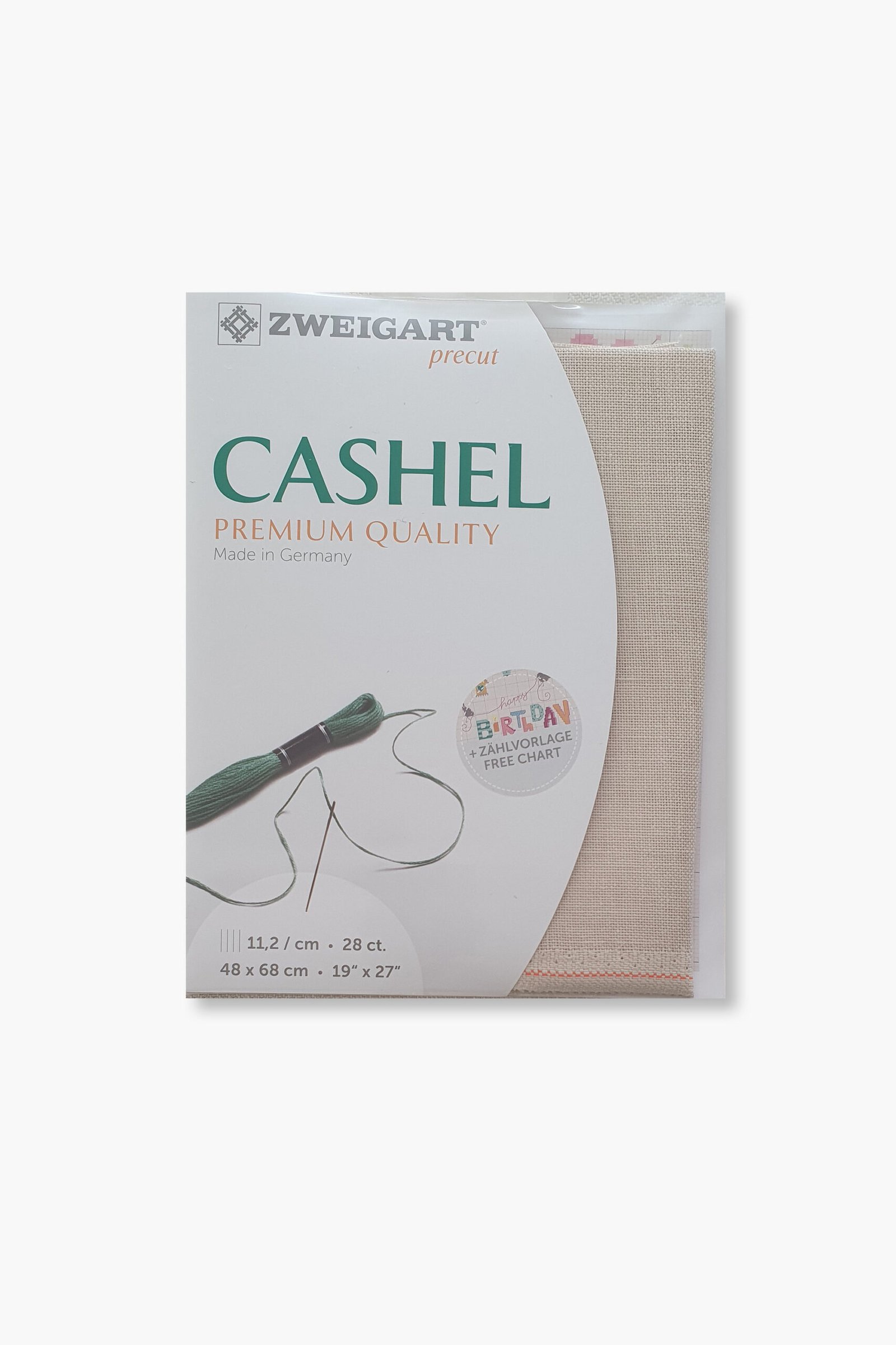 ZWEIGART Cashel 3281 – Precut Linen Fabric 28 Count - Colour 770 - (48 × 68 cm) - Image 6