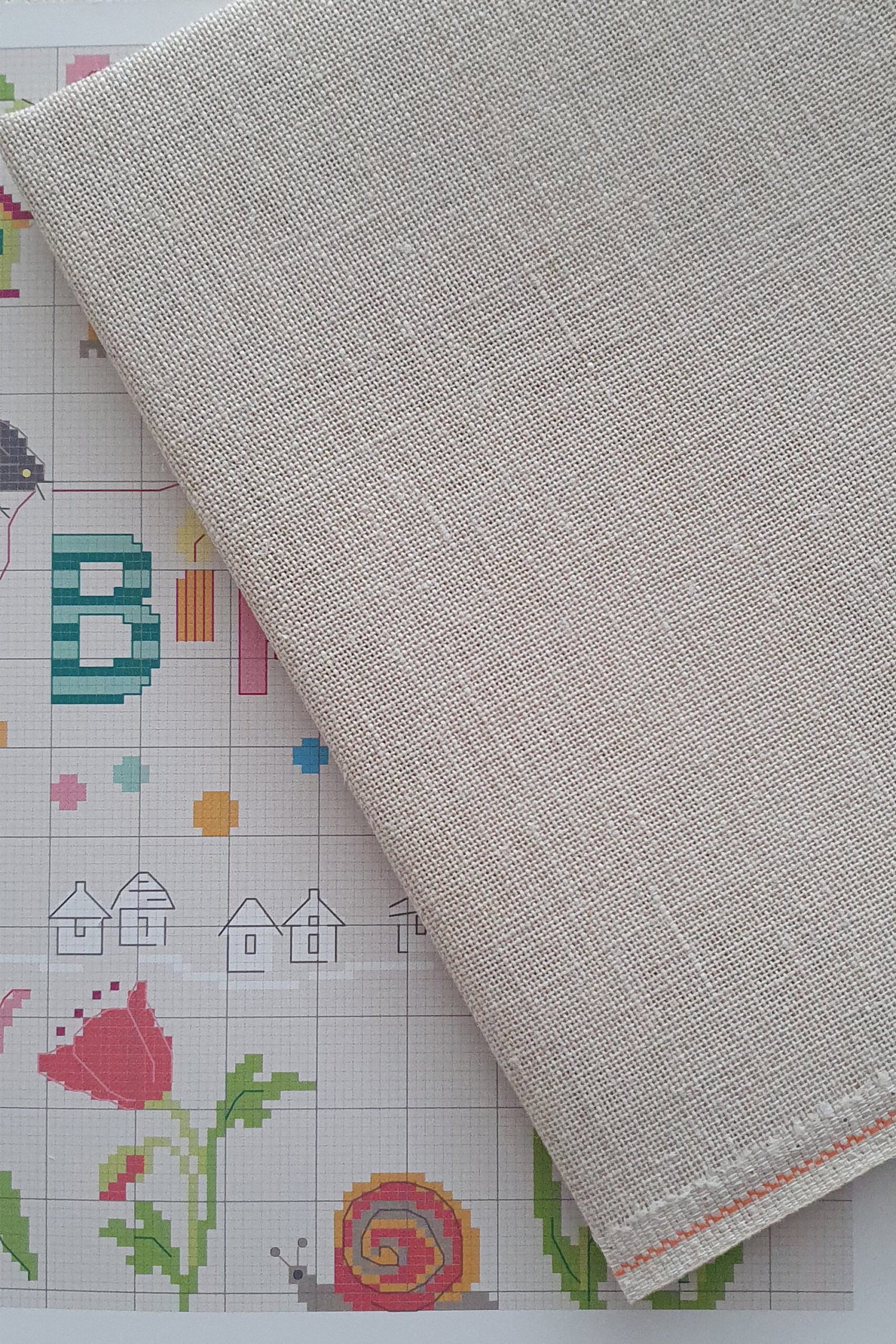 ZWEIGART Cashel 3281 – Precut Linen Fabric 28 Count - Colour 770 - (48 × 68 cm) - Image 5