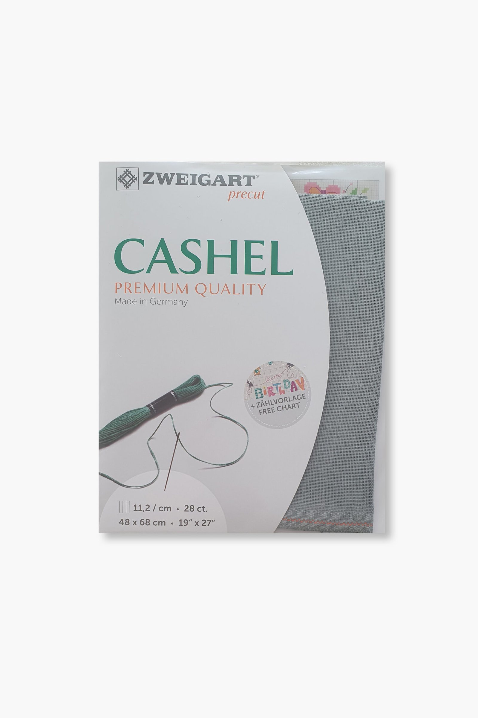 ZWEIGART Cashel 3281 – Precut Linen Fabric 28 Count - Colour 778 - (48 × 68 cm) - Image 6