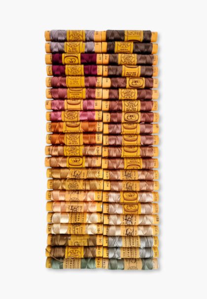 Bozzolo Reale & Tre Stelle – Vintage Silk Thread – Size 24 – 42 Silk Earth Shades Spools