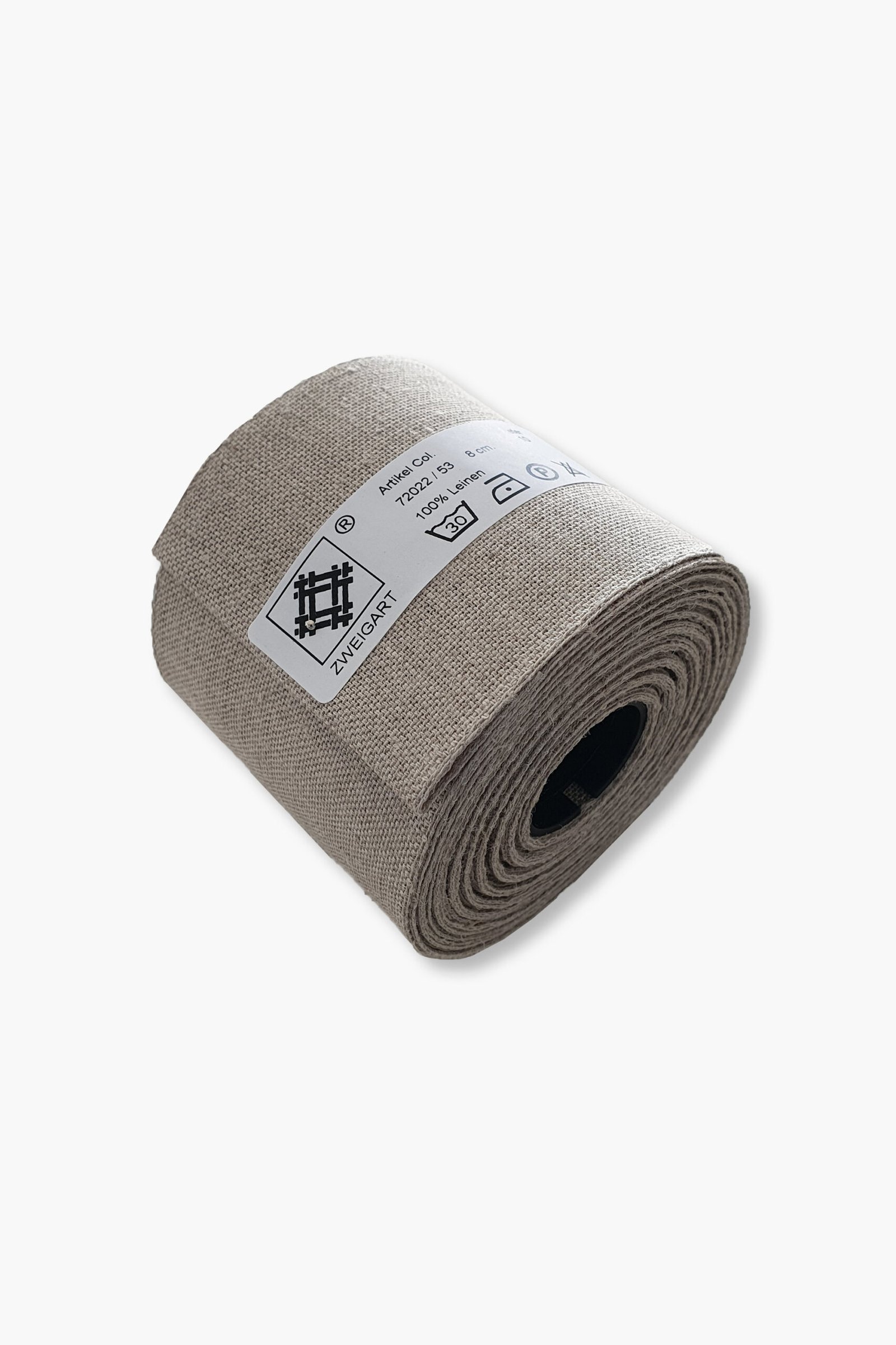 Fascia ricamata in lino ZWEIGART 72022 – Larghezza 8 cm – Colore 53 – 100% Lino - immagine 8