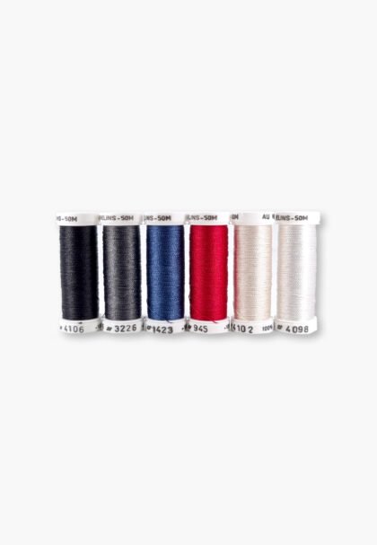 Au Ver à Soie Soie Gobelins “Classique” – Pack of 6 Spools – Silk Thread