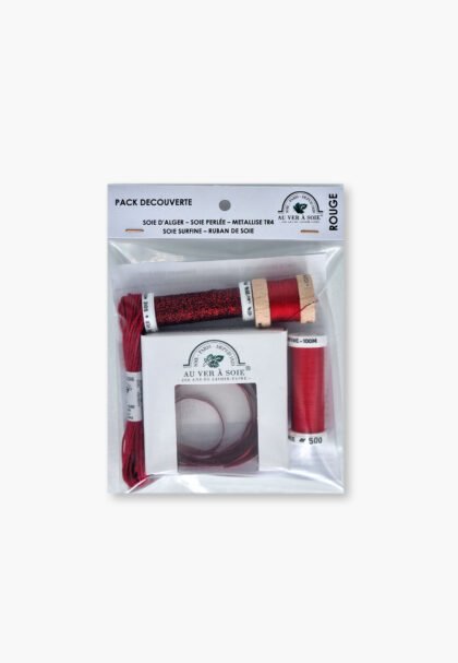 Au Ver à Soie Discovery Pack – Rouge Palette – Mixed Threads Set