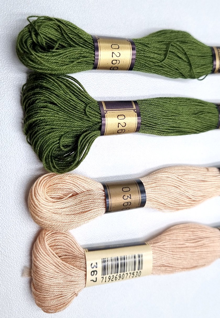 Anchor À Broder 25 - 4 Vintage Skeins – Cucirini Cantoni Coats - Image 4
